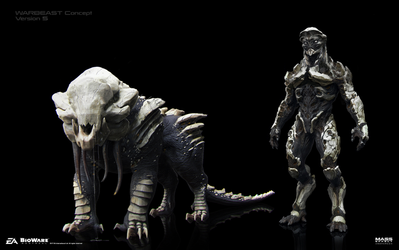 Illustration for article titled Some Aliens From Mass Effect: AndromedaÂ